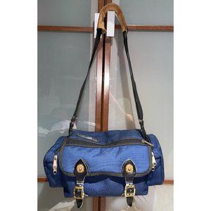 Eddie Bauer Vintage Canvas & Leather Adventure Field Utility Fishing Camera Bag